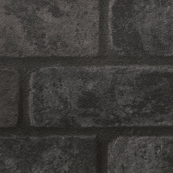 Charcoal Brick Wallpaper
